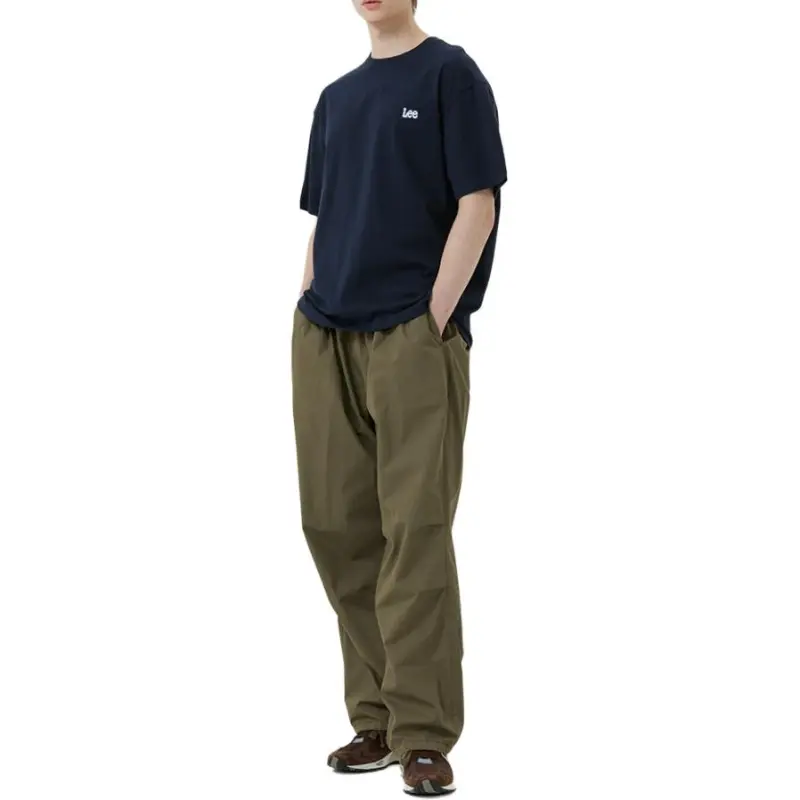 Lee Casual Pants Unisex Dark Khaki-4