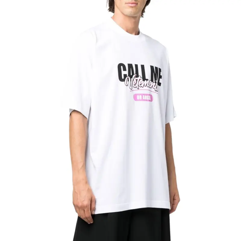 Vetements T Shirts Unisex White-4