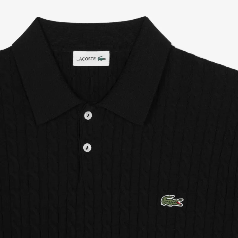 LACOSTE Polo Shirts Men Black-1