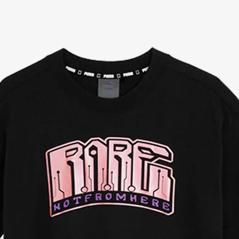 PUMA X HARIBO Bear Gummy Joint Name T Shirts Men Black-7