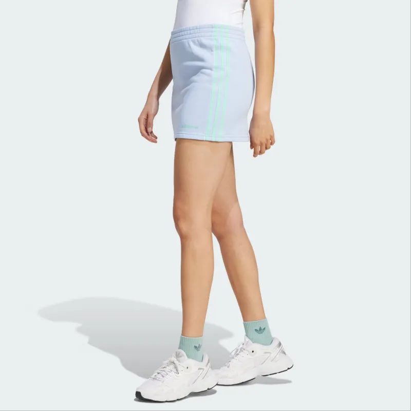Adidas Originals Casual Short Skirts Women's Light Pink Blue-1