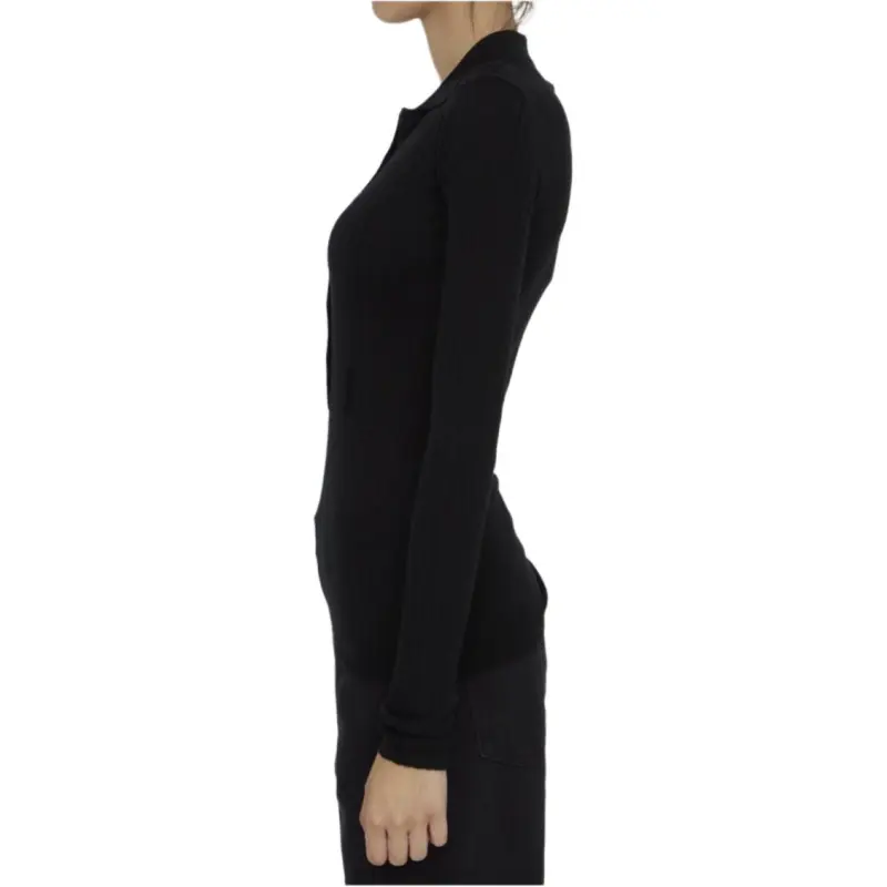 The Attico Half Buttoned Knitted Jumper-4