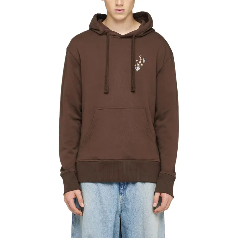 JW Anderson Anchor Embroidered Hoodie-1