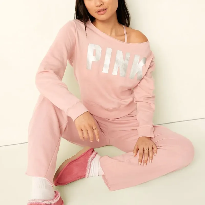 Victoria's Secret T Shirt Women's Light Pink-1