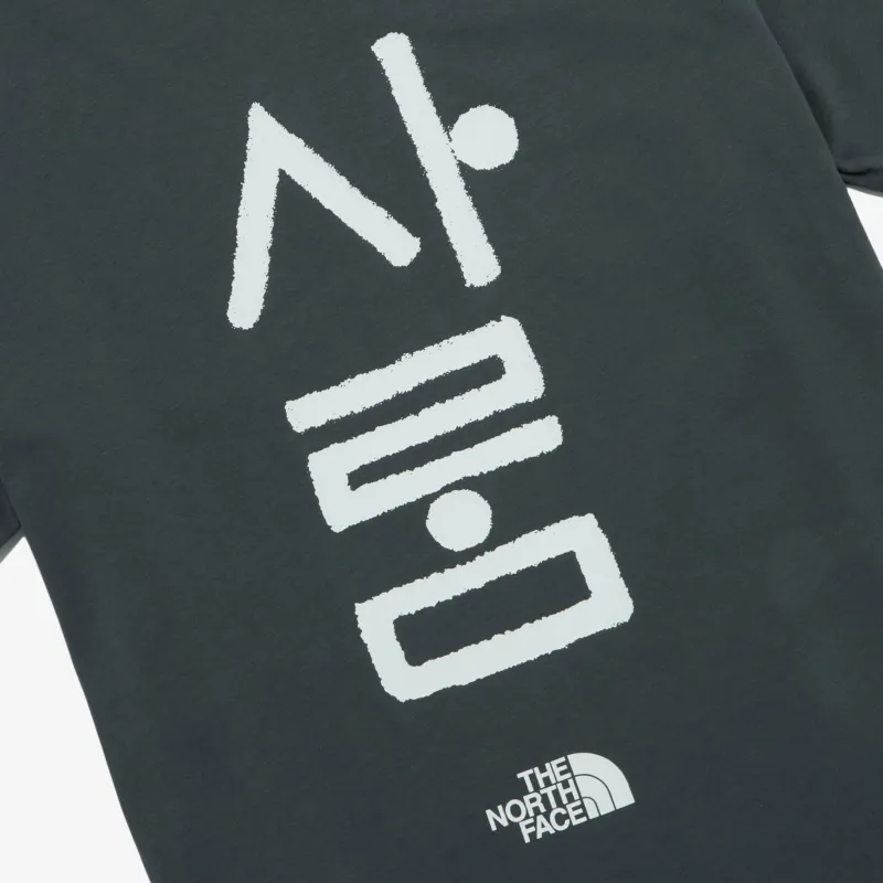 THE NORTH FACE T Shirt Men's Charcoal Gray-3