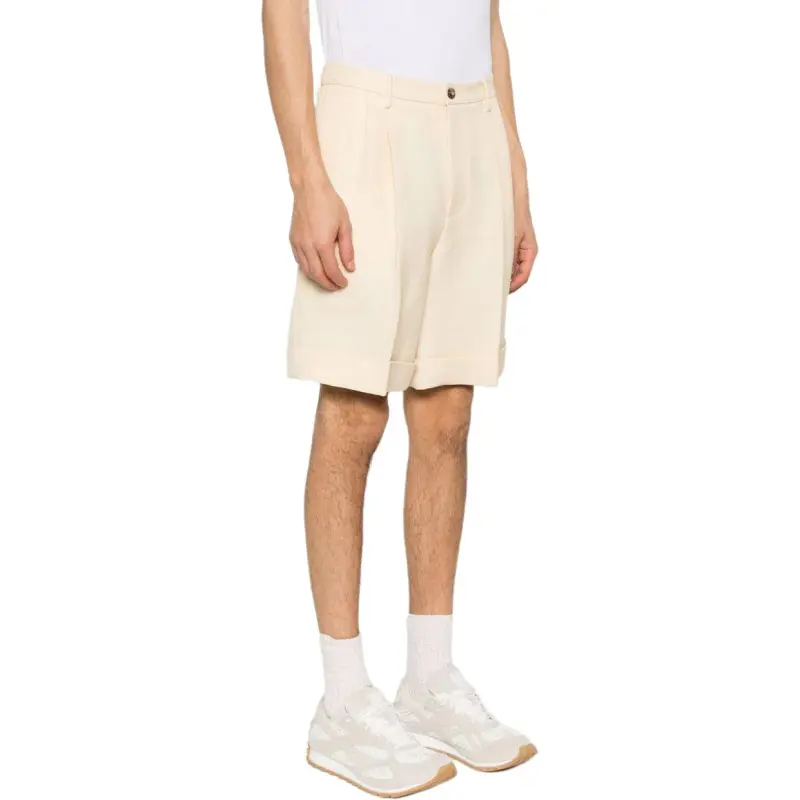 Valentino Casual Shorts Men's Light Beige-3
