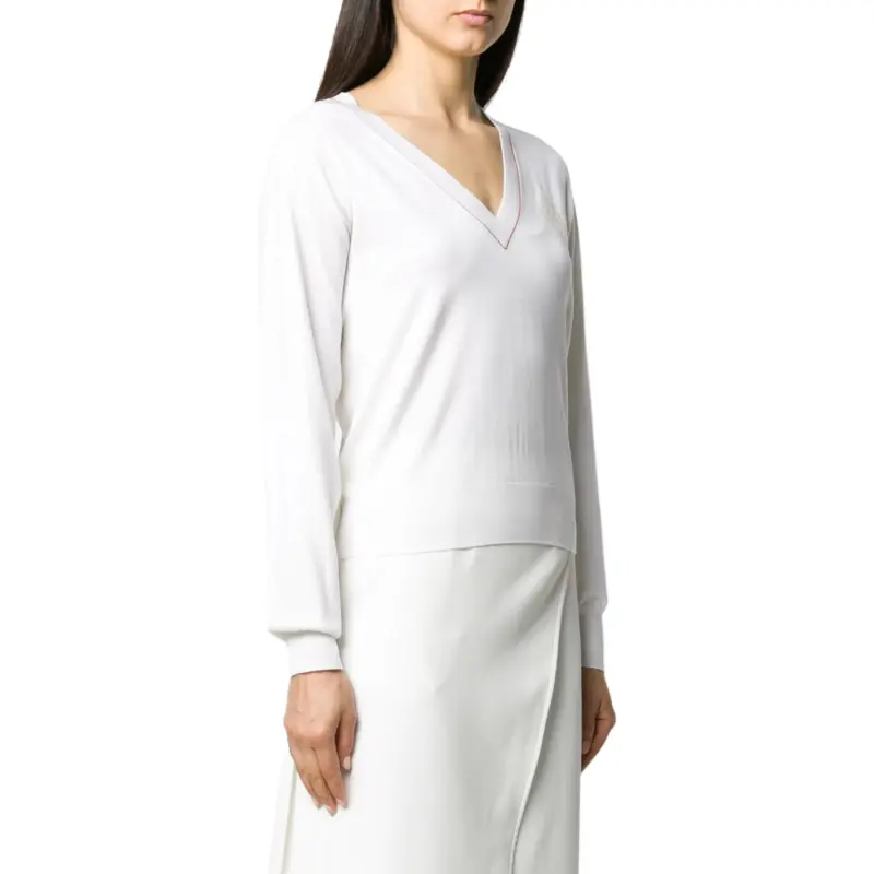 Chloé Crop Tops Women's White-3