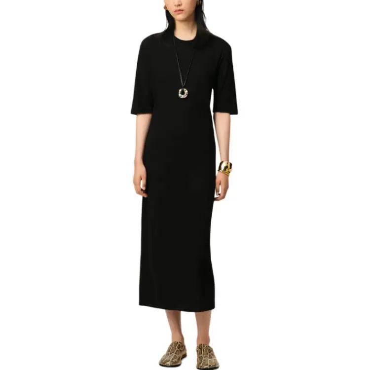 Ami Paris Cotton T shirt Dress-1