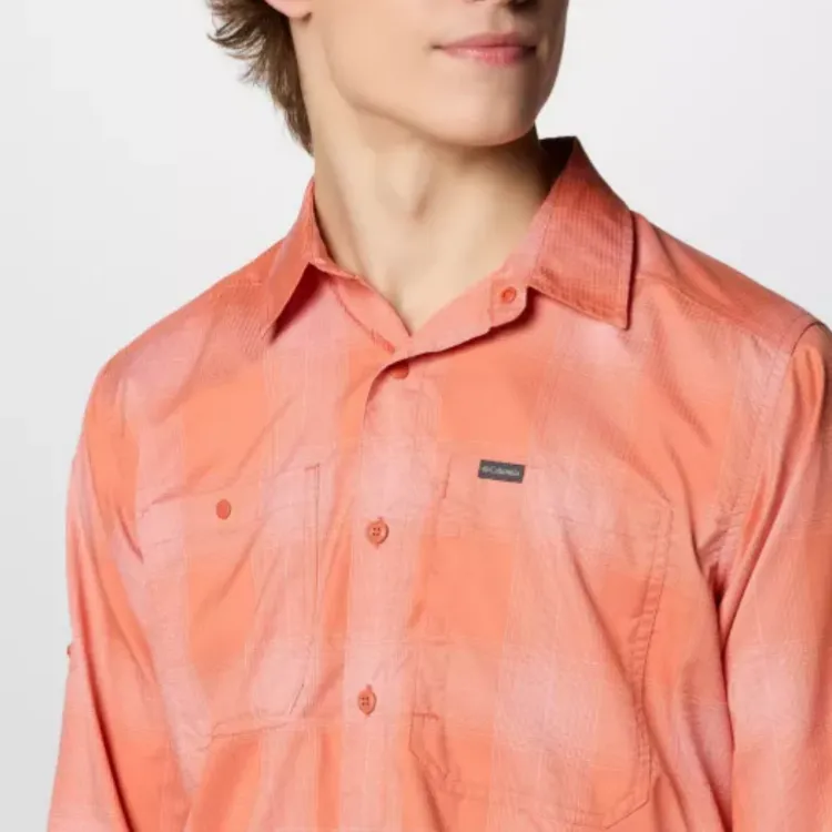 Columbia Silver Ridge Utility Lite Shirt Men's Red-4