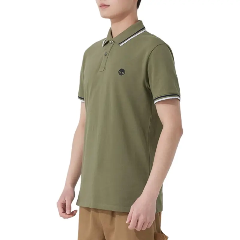 Timberland Polo Shirt Men's Kassel Green-2