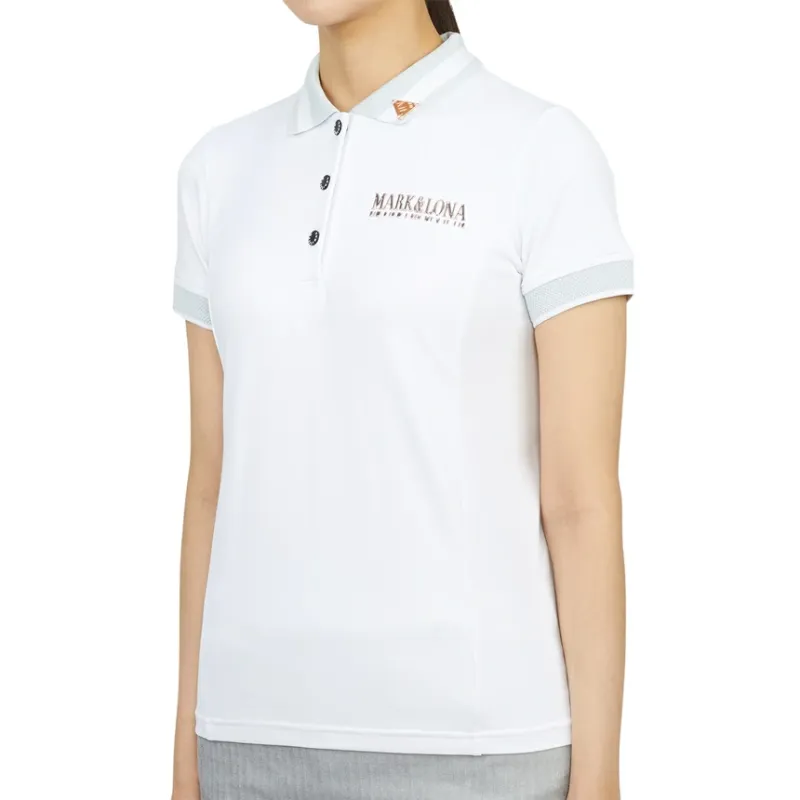 MARK & LONA Polo Shirt Women's White-2