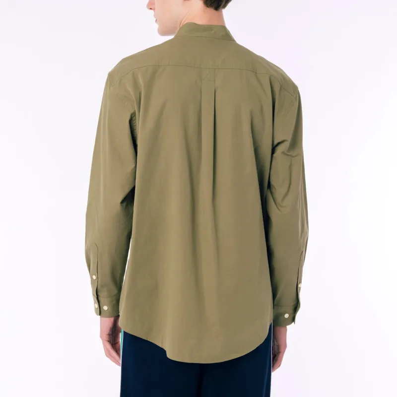 LACOSTE Shirt Men's Khaki Olive-3