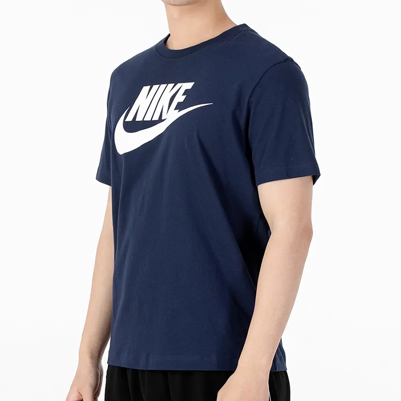 Nike Sportswear T Shirt Men's Dark Navy Blue-5