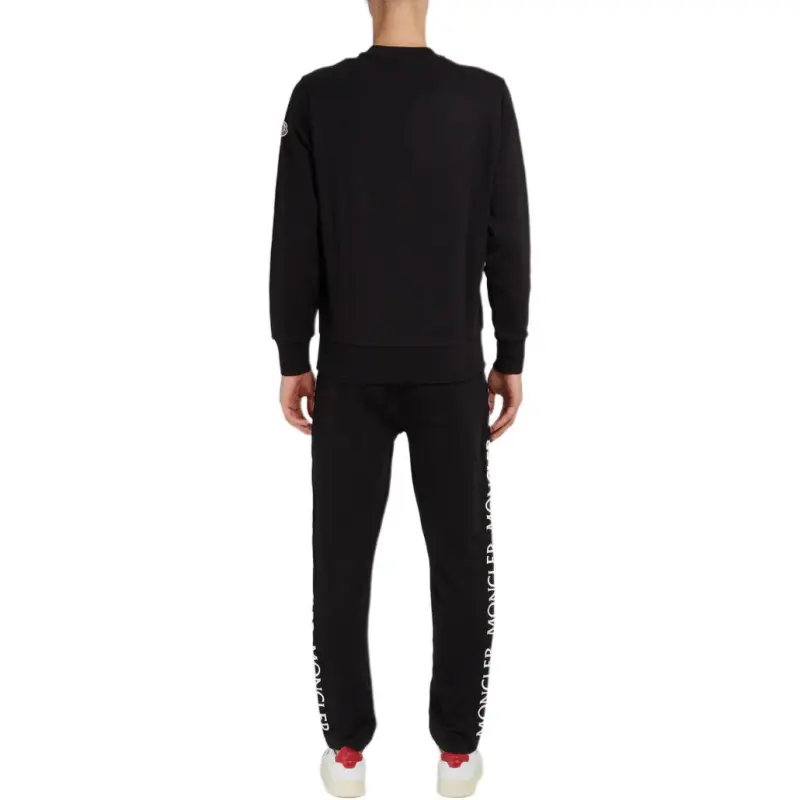 Moncler Sweatshirts Men Black-4