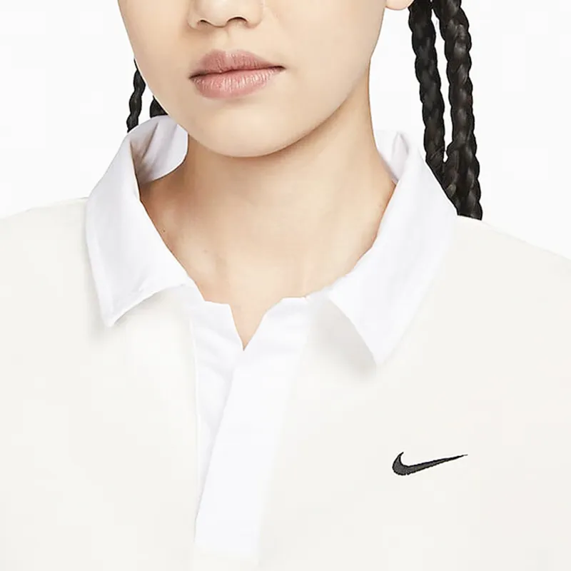 Nike Drop Shoulder Sleeve T Shirt Women's White-5