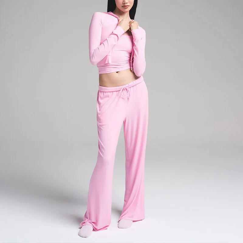 Skims Valentine's Day Collection Sweatshirts Women's BUBBLE GUM/Bubble Gum Pink-2