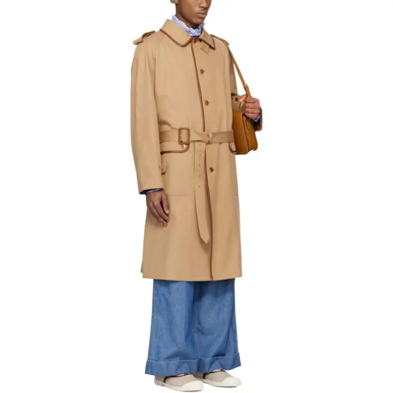 Valentino Trench Coat Men's Tawny-3