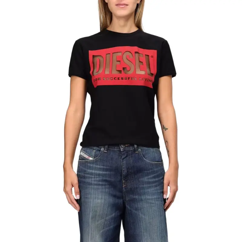 DIESEL T Malun Crewneck T Shirt-4