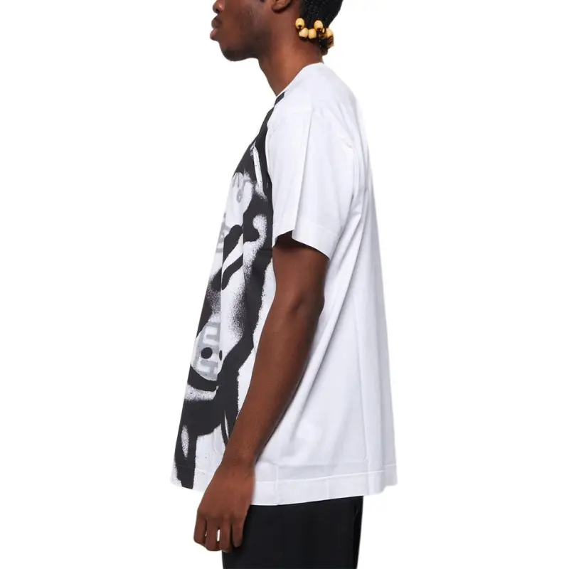 Givenchy Graffiti print Cotton T shirt-4