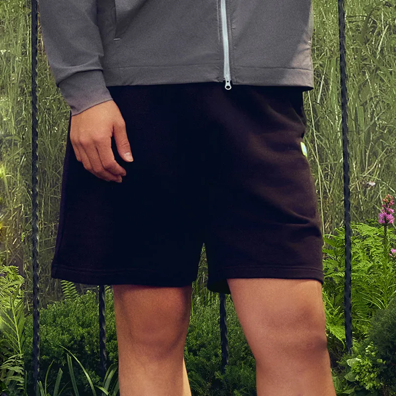 PUMA Graphic Casual Shorts Men's Black 01-2