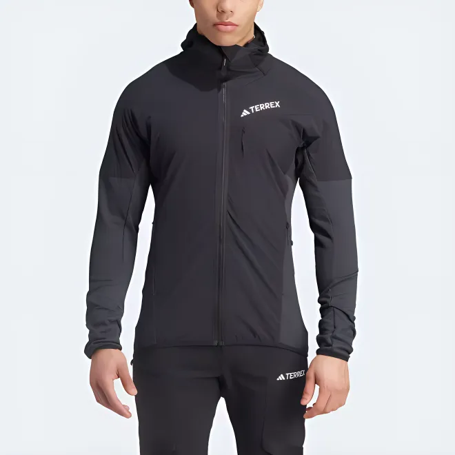 Adidas TERREX TECHROCK Jackets Coats Men's Black-1