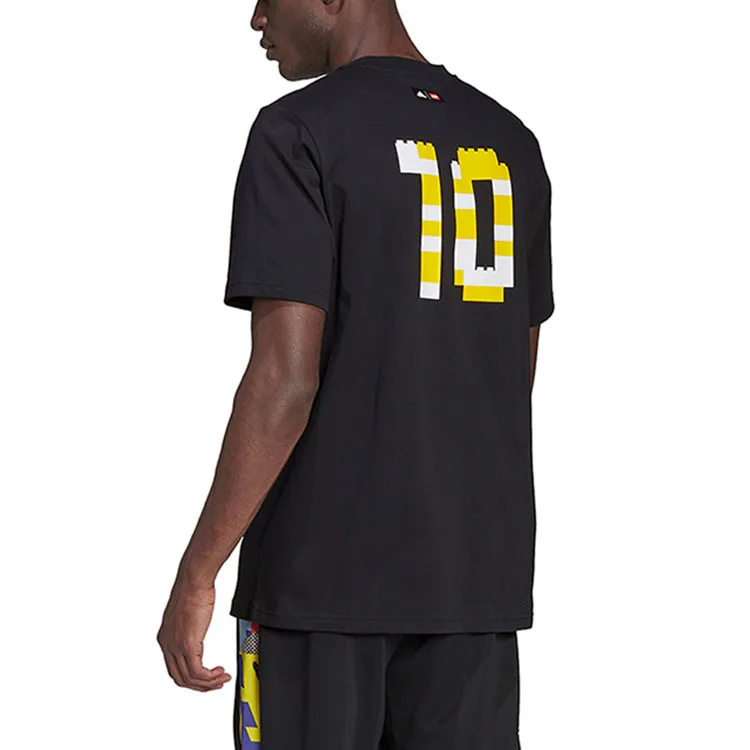 Adidas T Shirts Men Black-2