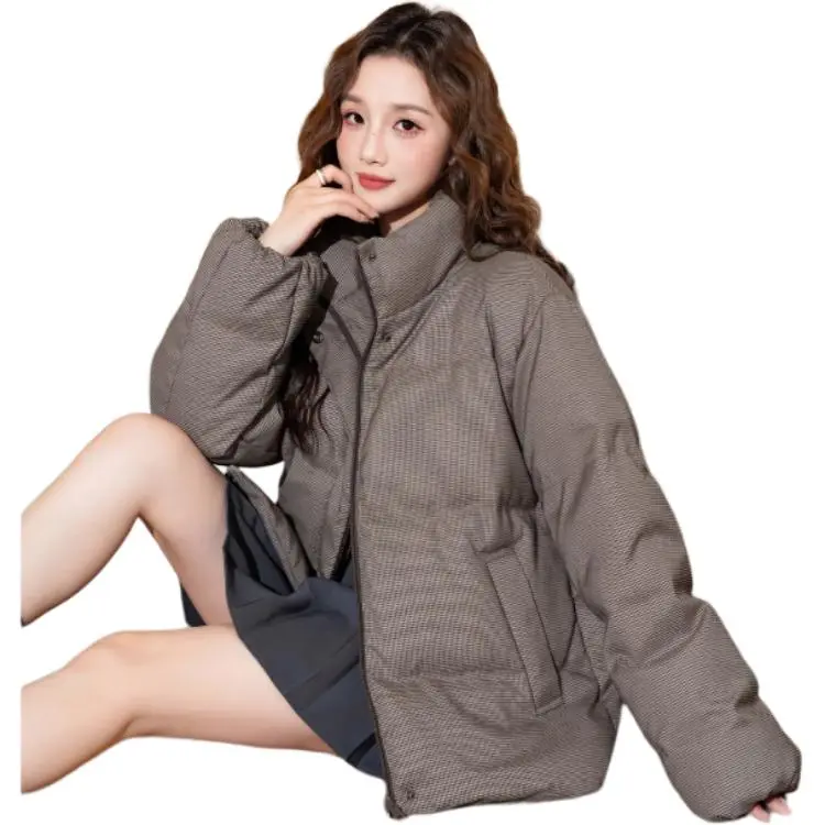 Tonlion Down Jacket Women's Light Linen-4