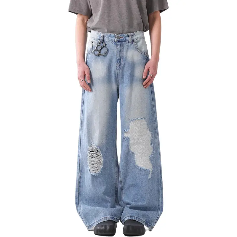 VINMUK Jeans Unisex Blue-4