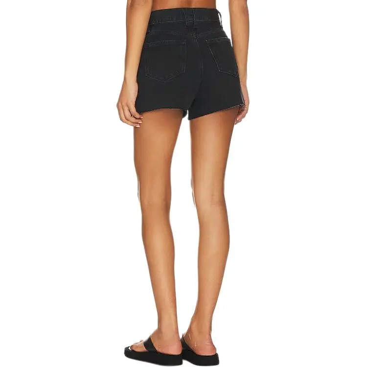 PAIGE Denim Shorts Women's Black-1