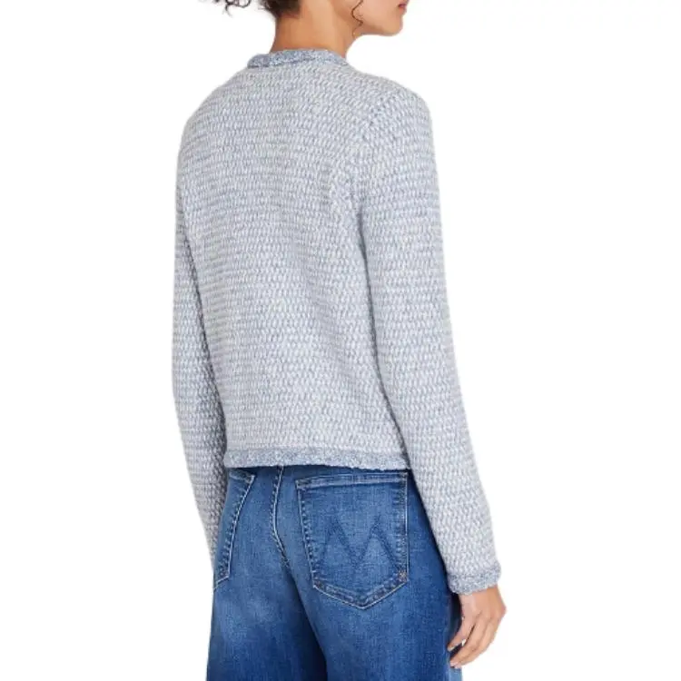 CLUB MONACO Jacket Women's Light Gray Blue-4