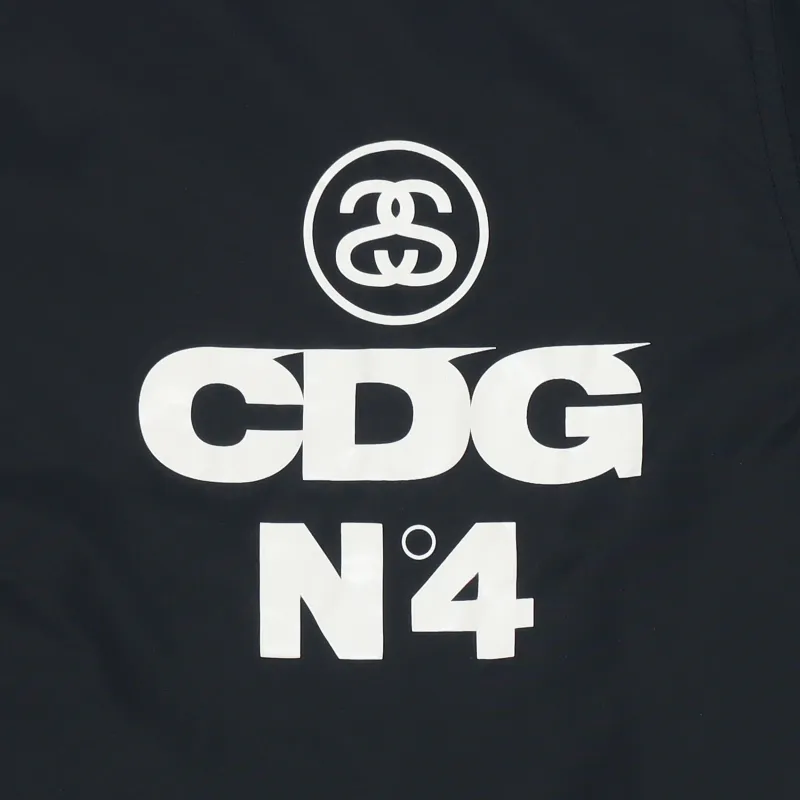 Stussy X CDG Jackets Unisex Black-2