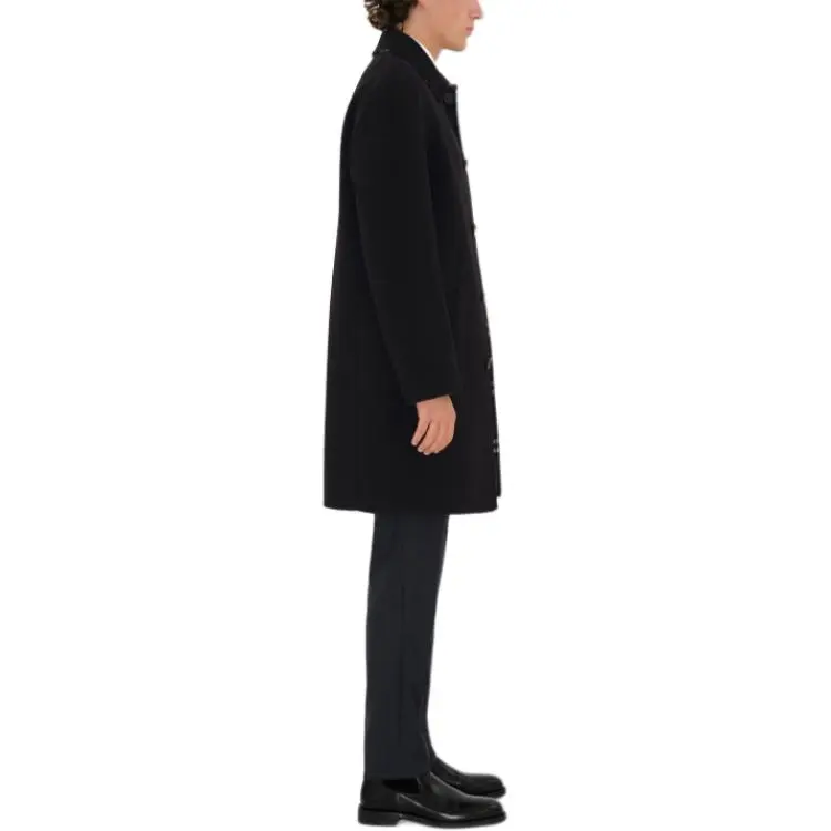 Burberry Single Breasted Mid Length Coat-3
