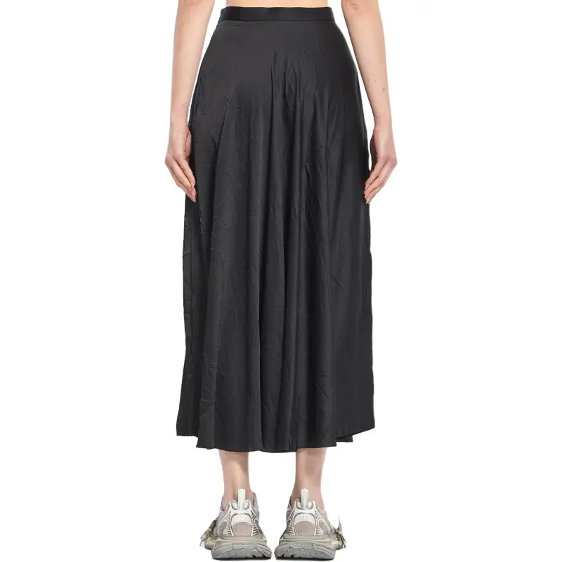 Balenciaga Asymmetric Midi Skirt-4