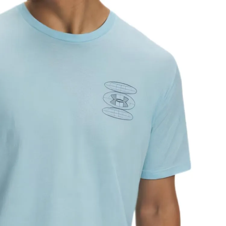 Under Armour Outdoor Mountain T Shirt Men's Blue-2