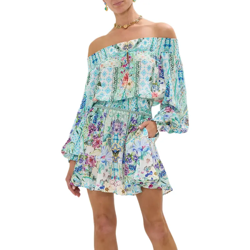 Camilla Sunrise In Sintra Mini Dress-2