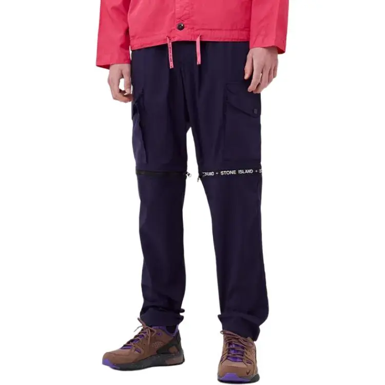 STONE ISLAND SS22 Casual Pants Men's Blue-4