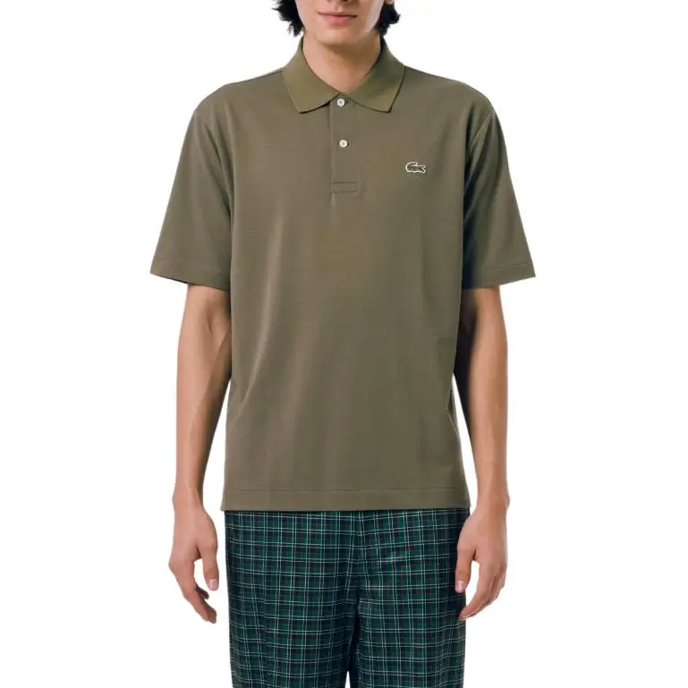 LACOSTE Polo Shirt Men's Khaki Brown-2