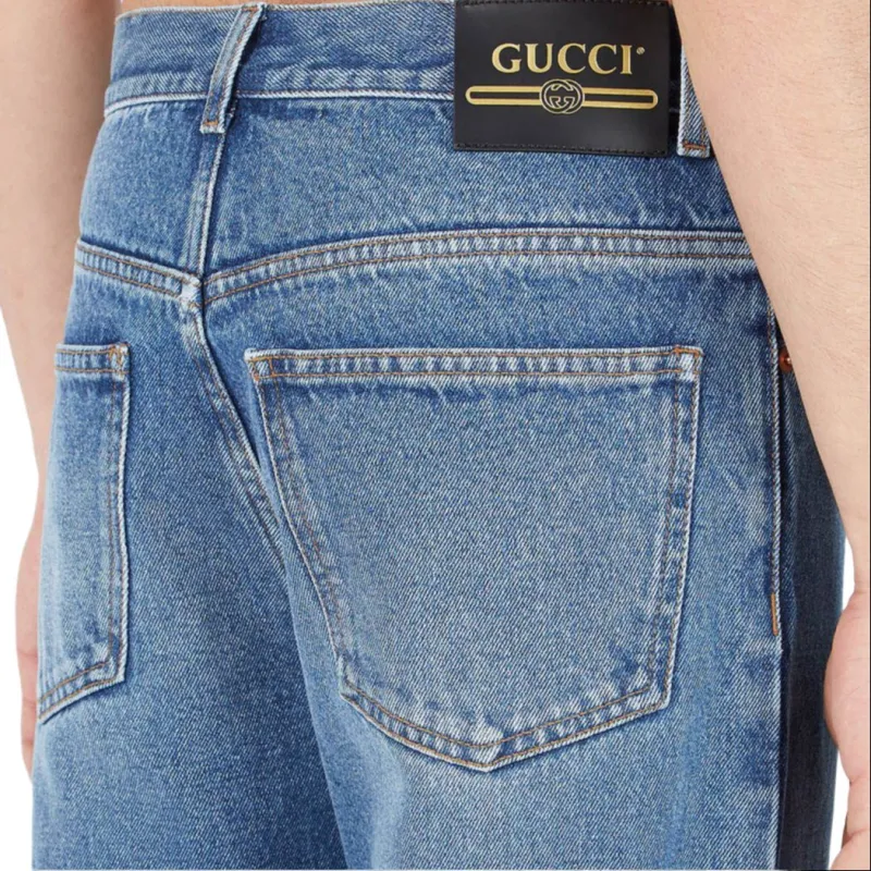 GUCCI Jeans Men Royal Blue-6