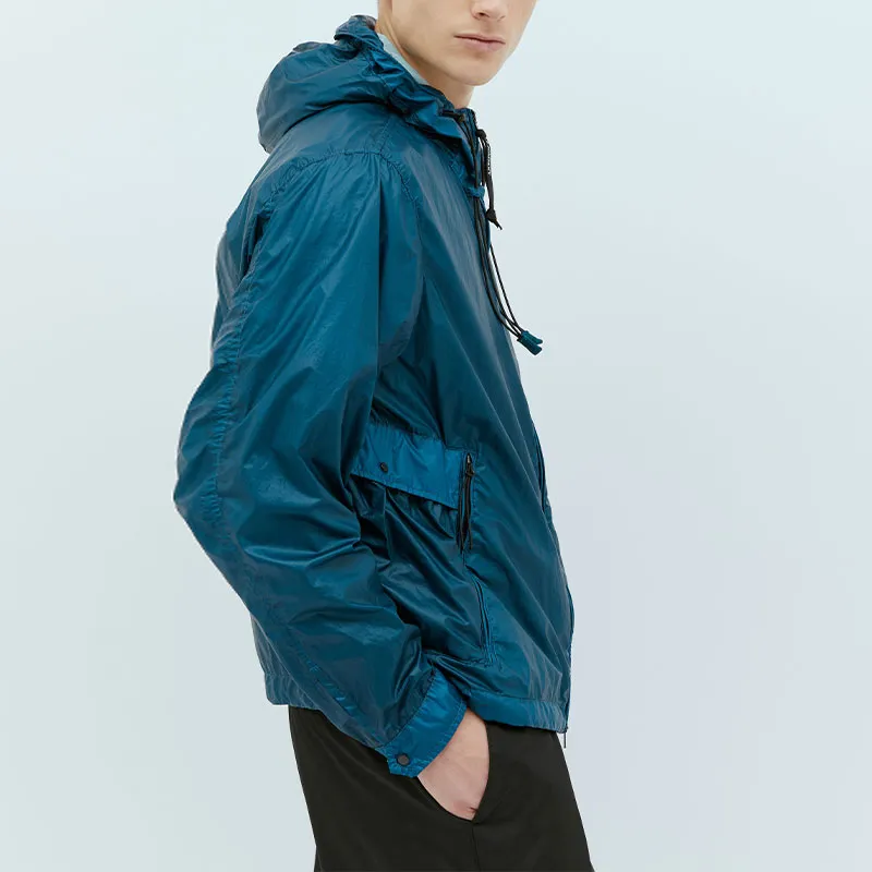 C.P.Company Lens Detailed Hooded Zip Up Jacket-3