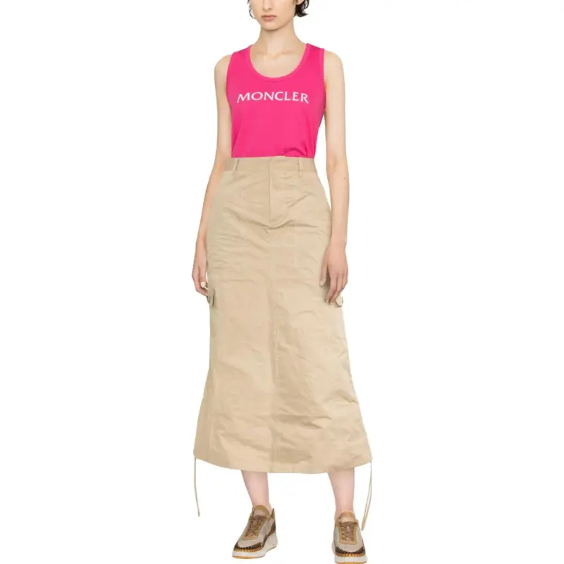 Moncler Tank Tops Women's Pink-2