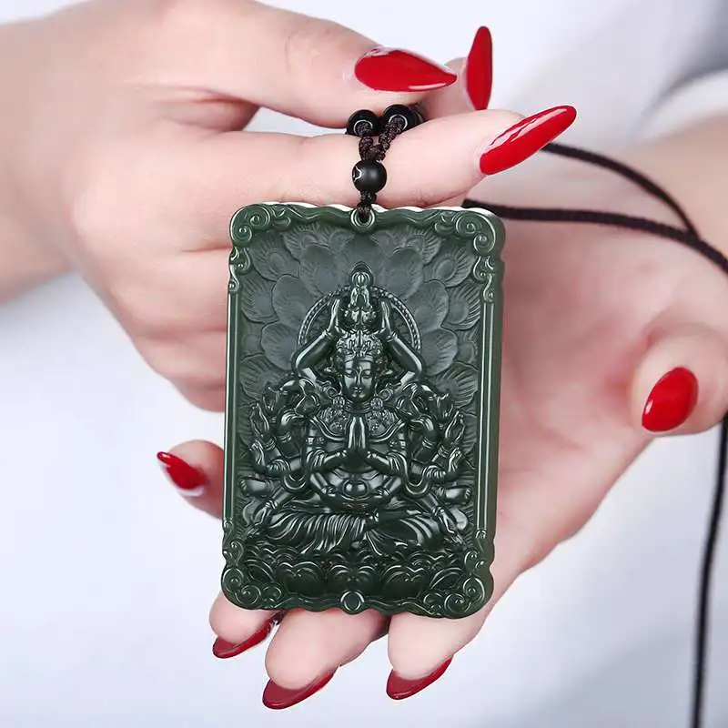 Gifts Pendants Green Jade Unisex-10