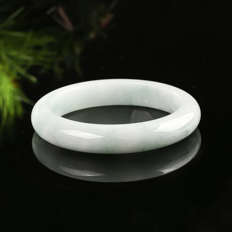 TAMINA Glutinous Jade Jadeite Bangles Women's-3