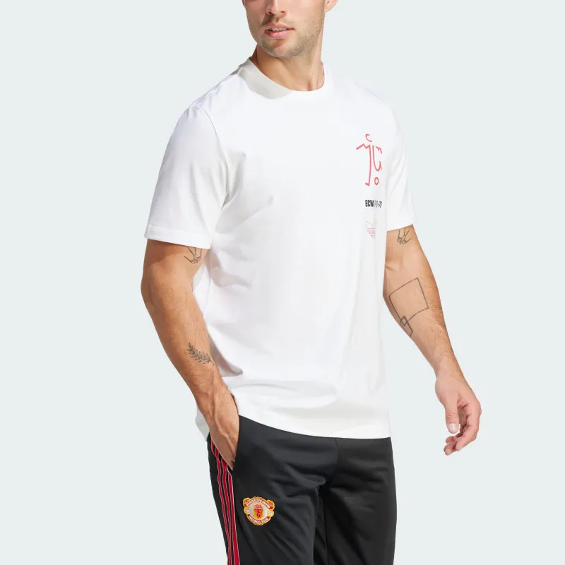 Adidas Free Shipping With AdiClub Manchester United '91 Tee-4