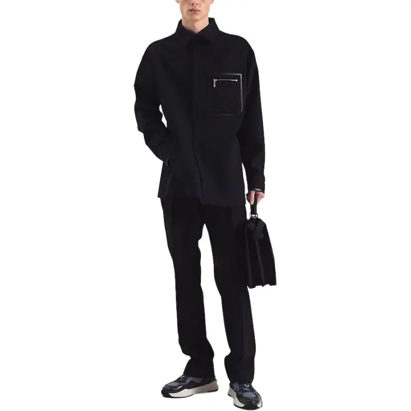 FENDI Jackets Men Blue-2