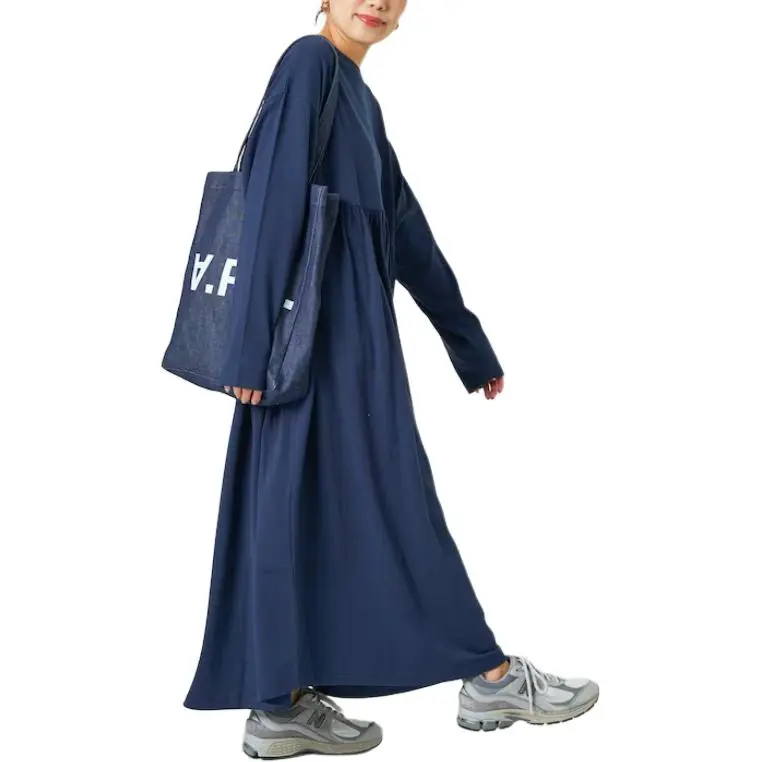 FREAK'S STORE Long Sleeved Dress Women's Marine Blue-2