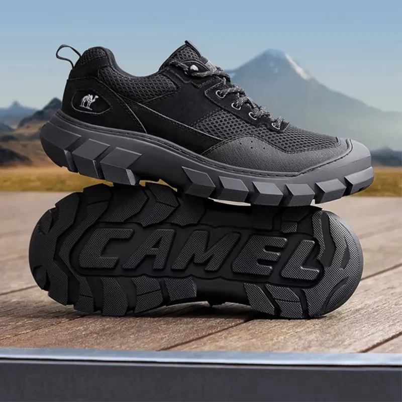 CAMEL Anti-Slip Wear-Resistant Low-Top Hiking Shoes Men's-1