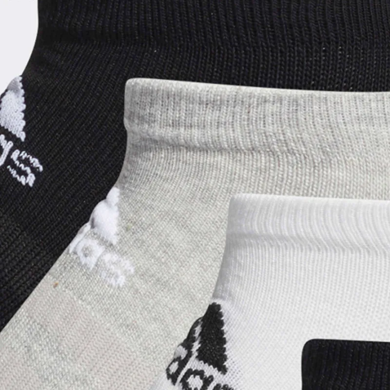 Adidas Ankle Socks Unisex Black White Gray-1