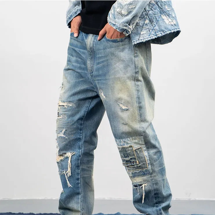 TEKABLU Jeans Men Blue-2
