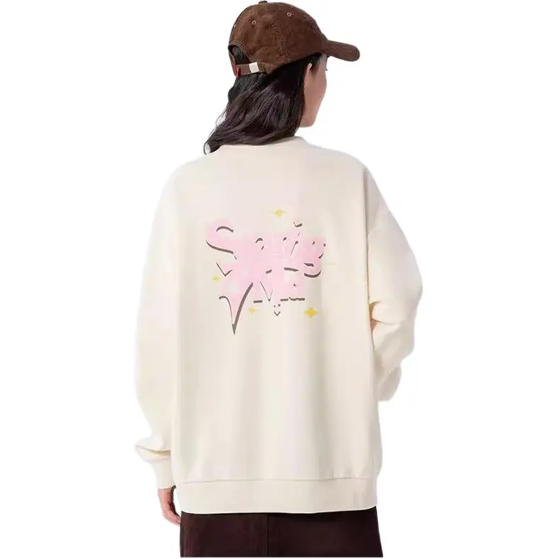 XTEP Sports Life Collection Sweatshirt Women's Mountain Moon White-2