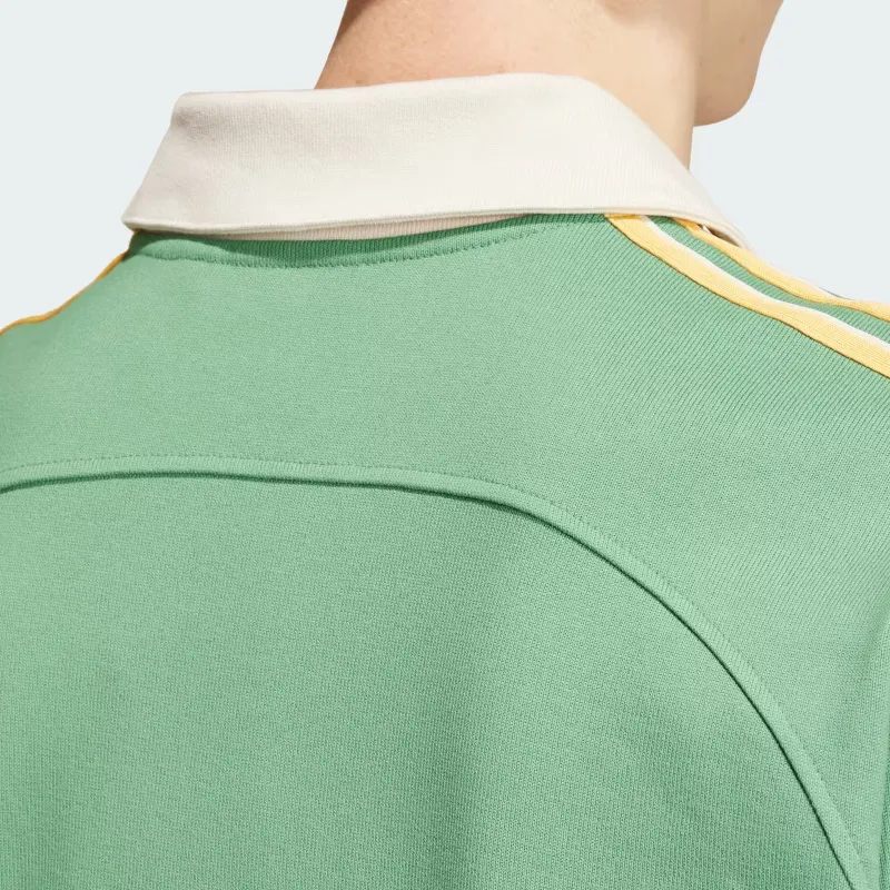 Adidas Originals Collared Sweatshirt Sweatshirt Men's Green-3